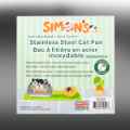 Picture of CAT LITTER BOX STEEL Simons with RIM & SCOOP - 50 x 35 x 22cm
