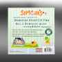 Picture of CAT LITTER BOX STEEL Simons with RIM & SCOOP - 50 x 35 x 22cm