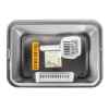 Picture of CAT LITTER BOX STEEL Simons with RIM & SCOOP - 50 x 35 x 22cm
