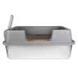 Picture of CAT LITTER BOX STEEL Simons with RIM & SCOOP - 60 x 40 x 27cm