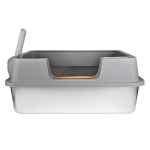 Picture of CAT LITTER BOX STEEL Simons with RIM & SCOOP - 60 x 40 x 27cm