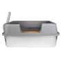Picture of CAT LITTER BOX STEEL Simons with RIM & SCOOP - 60 x 40 x 27cm