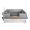 Picture of CAT LITTER BOX STEEL Simons with RIM & SCOOP - 23.6 x 15.7 x 10.6in