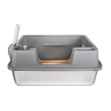 Picture of CAT LITTER BOX STEEL Simons with RIM & SCOOP - 60 x 40 x 27cm