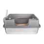 Picture of CAT LITTER BOX STEEL Simons with RIM & SCOOP - 60 x 40 x 27cm