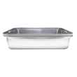 Picture of CAT LITTER BOX STEEL Simons with RIM & SCOOP - 50 x 35 x 22cm
