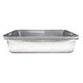 Picture of CAT LITTER BOX STEEL Simons with RIM & SCOOP - 50 x 35 x 22cm