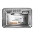 Picture of CAT LITTER BOX STEEL Simons with RIM & SCOOP - 60 x 40 x 27cm