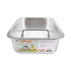 Picture of CAT LITTER BOX STEEL Simons - 13.9 x 10.4 x 3.9 in