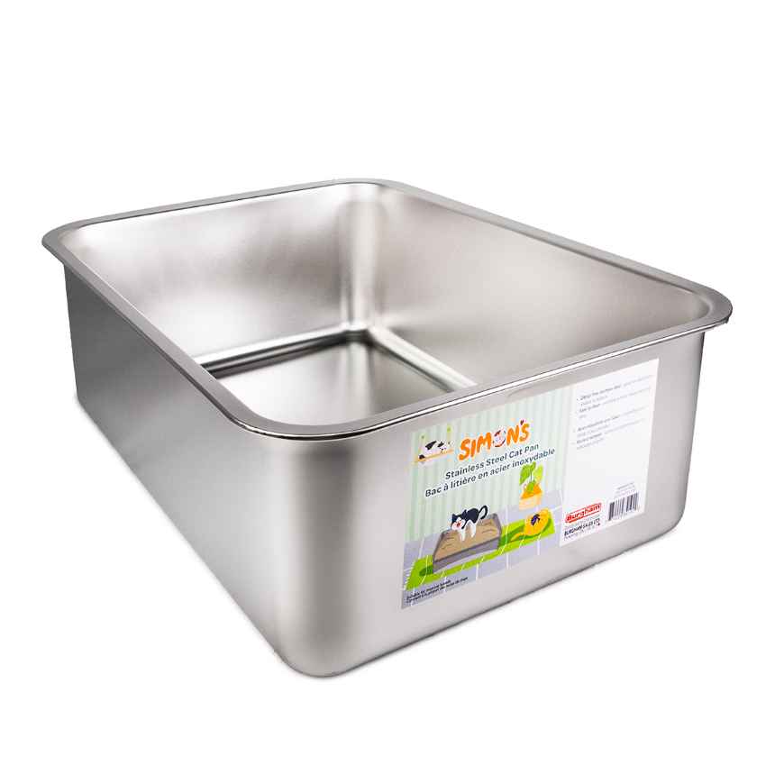 Picture of CAT LITTER BOX STEEL Simons - 49.5 x 34.5 x 15cm
