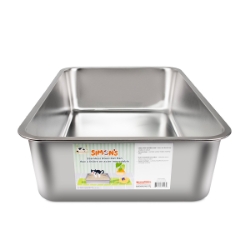 Picture of CAT LITTER BOX STEEL Simons - 23.4 x 15.5 x 5.9in