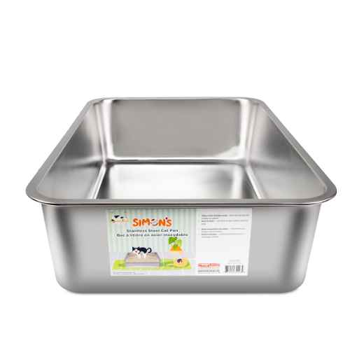 Picture of CAT LITTER BOX STEEL Simons - 59.5 x 39.5 x 15cm