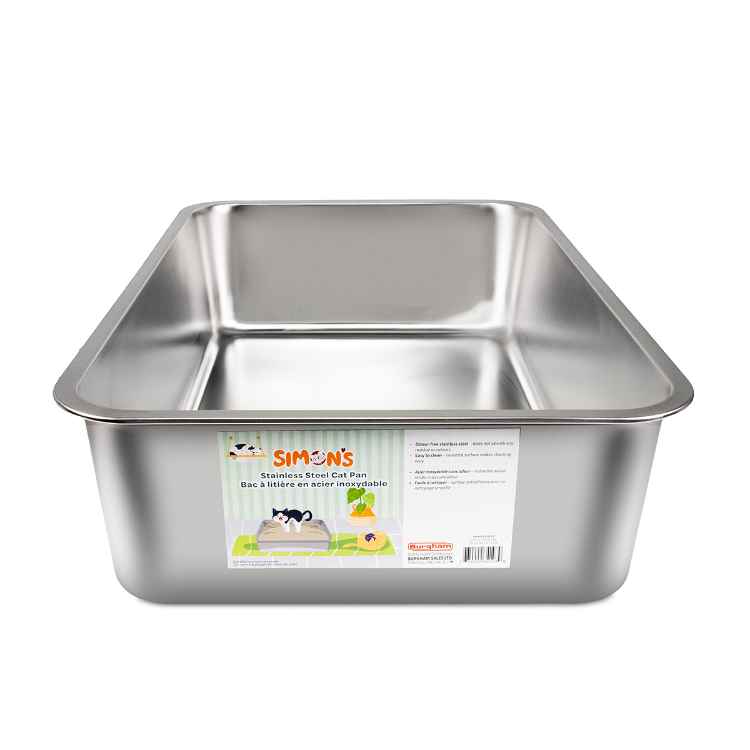 Picture of CAT LITTER BOX STEEL Simons - 59.5 x 39.5 x 15cm