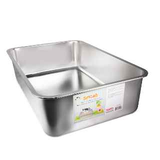 Picture of CAT LITTER BOX STEEL Simons - 59.5 x 39.5 x 15cm