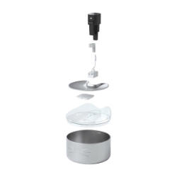 Picture of CATIT PIXI FOUNTAIN CORDLESS UV-C STAINLESS STEEL 5 Litre