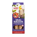 Picture of LIVING WORLD COCKATIEL FRUIT STICK 90g/3.2oz -  2/pk