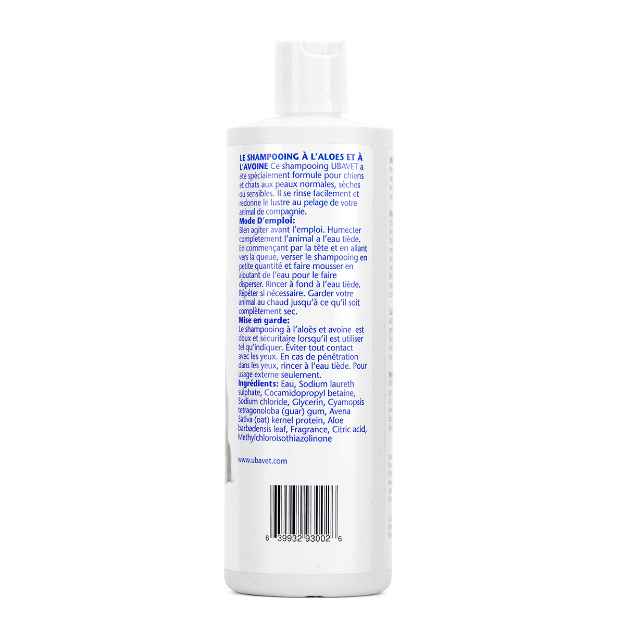 Picture of UBAVET ALOE & OATMEAL SHAMPOO - 500ml