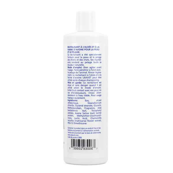 Picture of UBAVET ALOE & OATMEAL CONDITIONER - 500ml