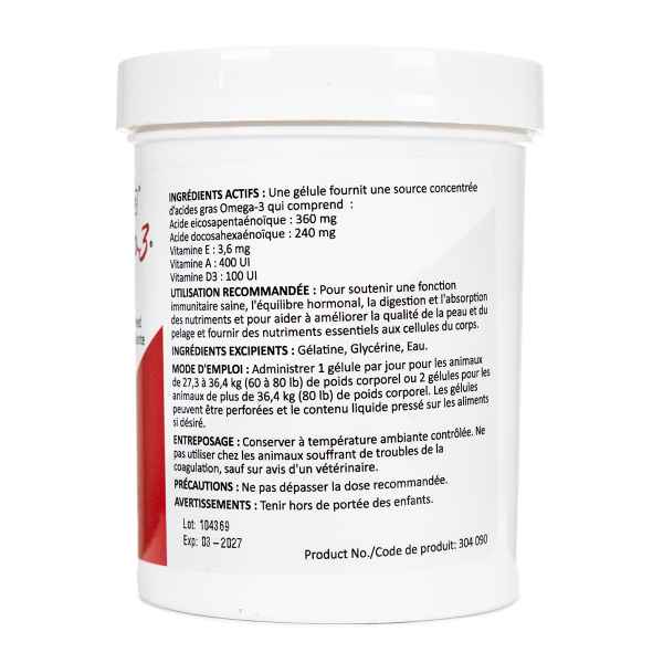 Picture of OMEGA PRO 3 SOFTGELS LARGE BREED (304 090) - 90s