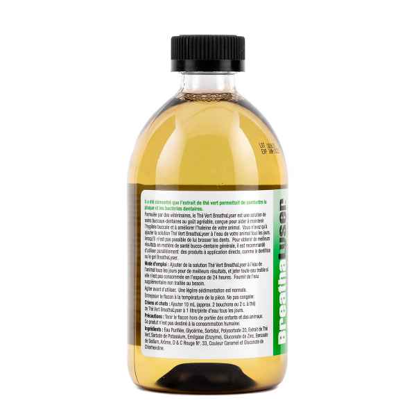 Picture of BREATHALYSER WATER ADDITIVE w/ GREEN TEA - 500ml