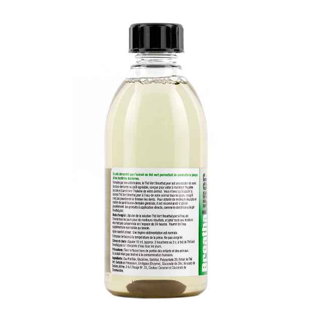 Picture of BREATHALYSER WATER ADDITIVE w/ GREEN TEA - 250ml
