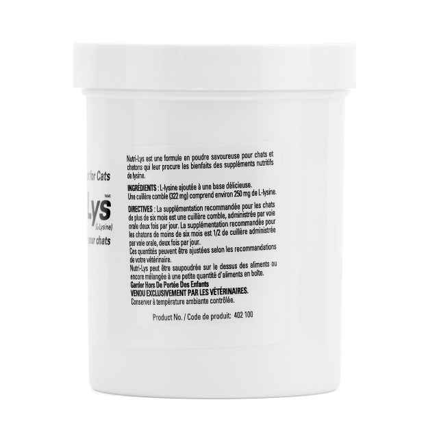 Picture of NUTRI-LYS POWDER L-LYSINE SUPPLEMENT for CATS - 100g