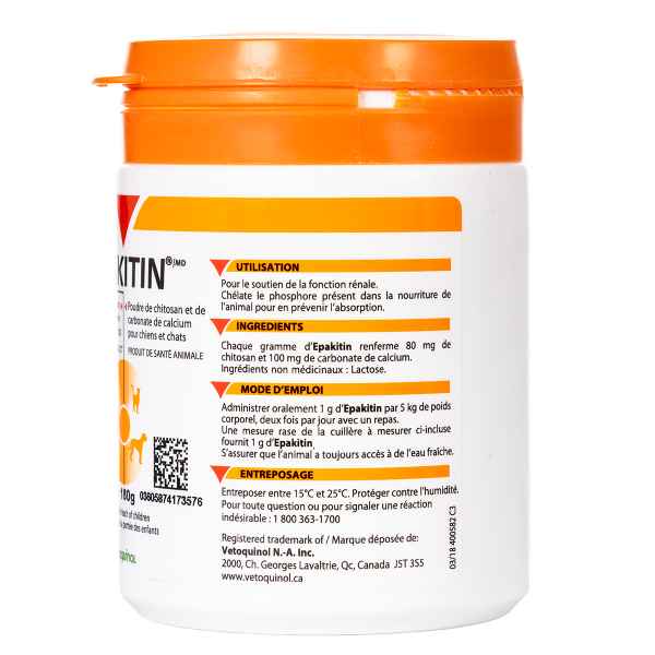 Picture of EPAKITIN CHITOSAN and CALCIUM CARBONATE POWDER - 180g
