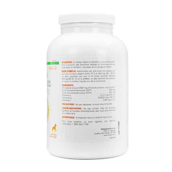 Picture of ALLERG-3 OMEGA 3 FATTY ACID SUPPLEMENT for LARGE DOGS - 250's