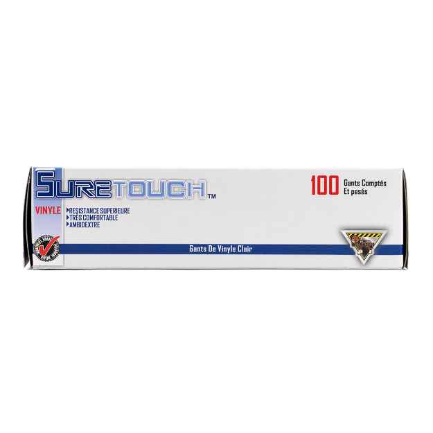 Picture of GLOVES EXAM SURETOUCH VINYL POWDERED MEDIUM - 100s