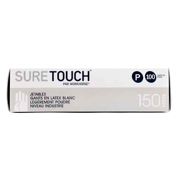 Picture of GLOVES EXAM SURETOUCH LATEX POWDERED SMALL - 100s
