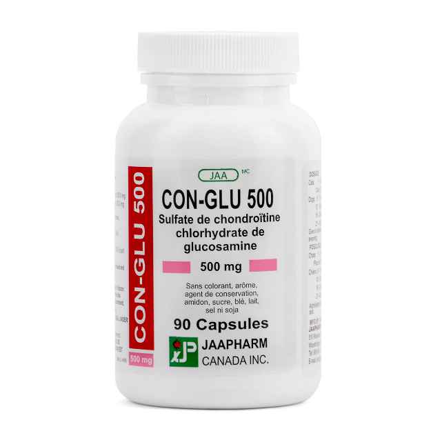 Picture of CON-GLU 500 500mg PLAIN CAPSULES - 90's