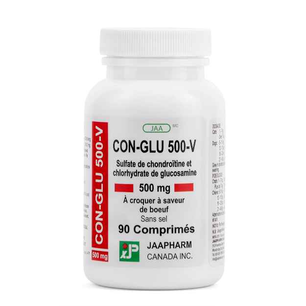Picture of CON-GLU 500-V 500mg CHEWABLE BEEF FLAVOR CAPLETS - 90's