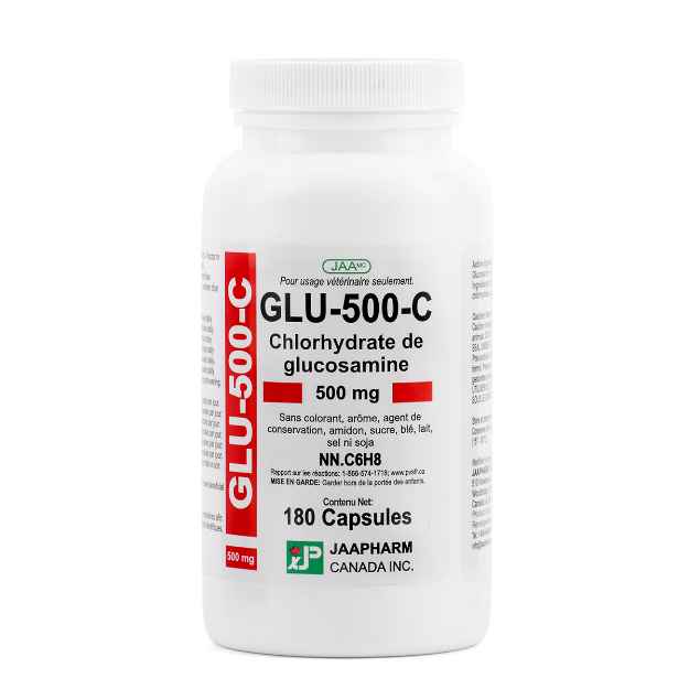 Picture of CON-GLU 500-C 500mg PLAIN CAPSULES - 180`s