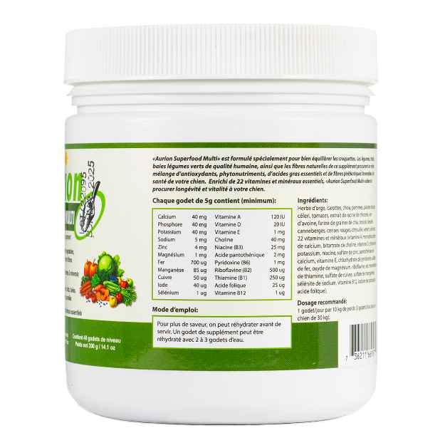 Picture of AURION SUPERFOOD MULTI SUPPLEMENT - 200gm