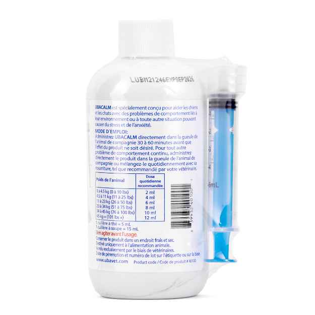 Picture of UBAVET UBACALM STRESS AND ANXIETY RELIEF LIQUID - 250ml