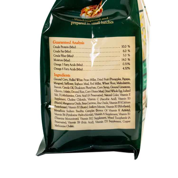 Picture of NUTRI-BERRIES TROPICAL FRUIT for PARROTS - 3lb/1.36kg