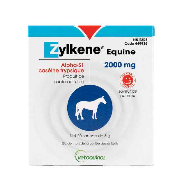 Picture of ZYLKENE EQUINE 2000mg Apple Flavor - 20 sachets x 8g