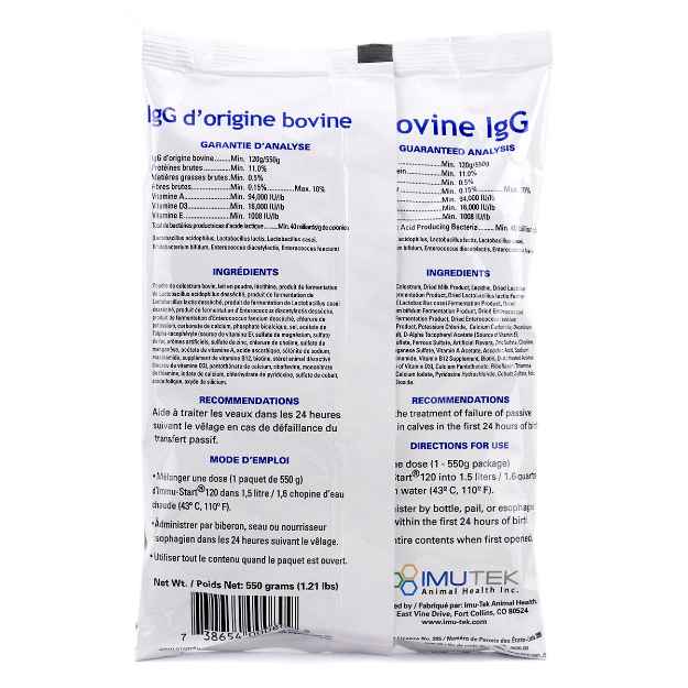 Picture of IMMU-START BOVINE 120g/IGG - 550g
