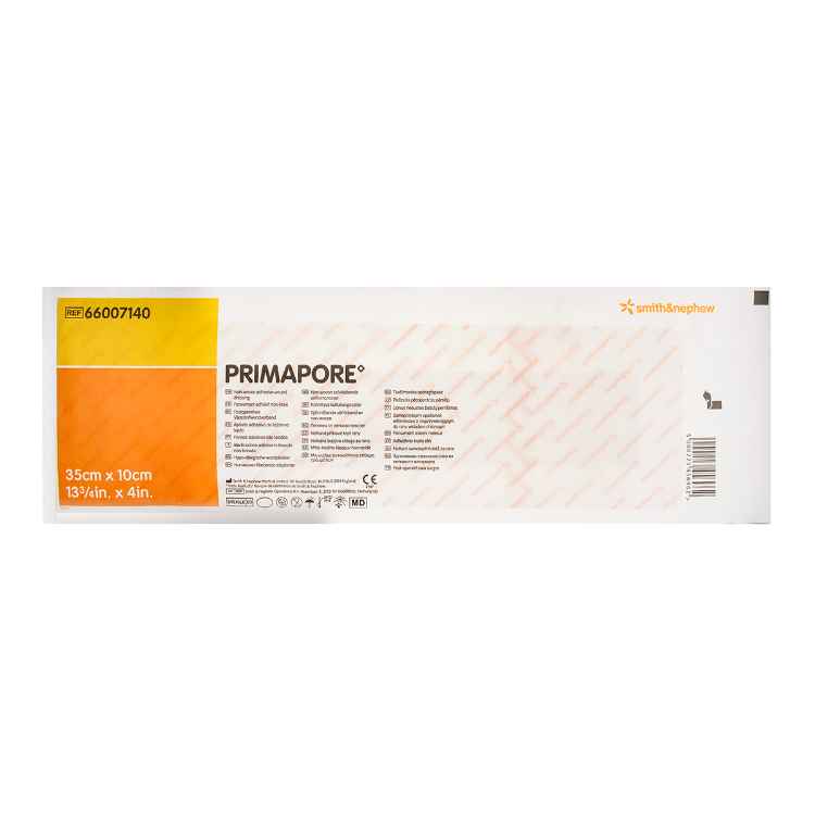 Picture of PRIMAPORE ADHESIVE NON WOVEN DRESSING 35cm x 10cm  - 20/box