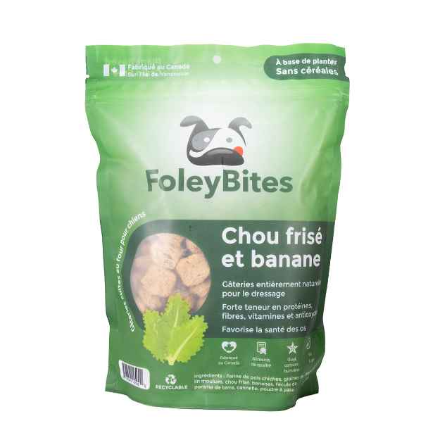Picture of TREAT CANINE FOLEYBITES Kale & Banana - 14.10oz / 400g