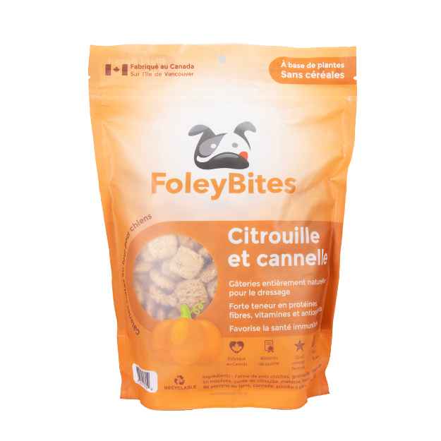 Picture of TREAT CANINE FOLEYBITES Pumpkin & Cinnamon - 14.10oz / 400g