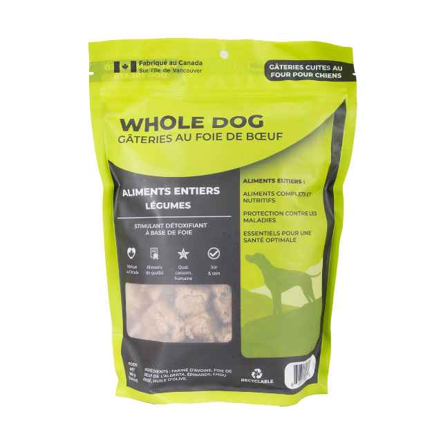 Picture of TREAT CANINE WHOLE DOG Beef Liver Snaps Whole Food Vegetable - 13.4oz / 380g