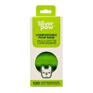 Picture of PET WASTE BAG SILVER PAW COMPOST LEAK PROOF - 9in x 13in 120/box