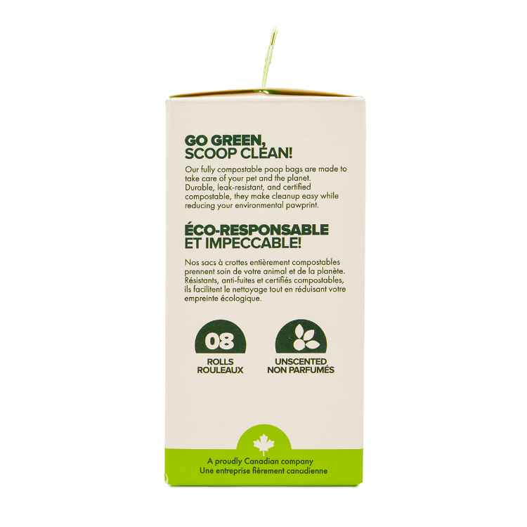 Picture of PET WASTE BAG SILVER PAW COMPOST LEAK PROOF - 9in x 13in 120/box