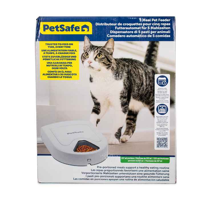 Picture of PET FEEDER PETSAFE ELECTRONIC 5 MEAL FEEDER