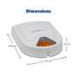 Picture of PET FEEDER PETSAFE ELECTRONIC 5 MEAL FEEDER