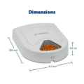 Picture of PET FEEDER PETSAFE ELECTRONIC 5 MEAL FEEDER