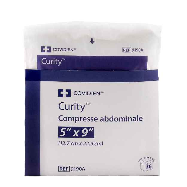 Picture of ABDOMINAL PAD TENDERSORB WET PROOF 5in x 9in - 36s