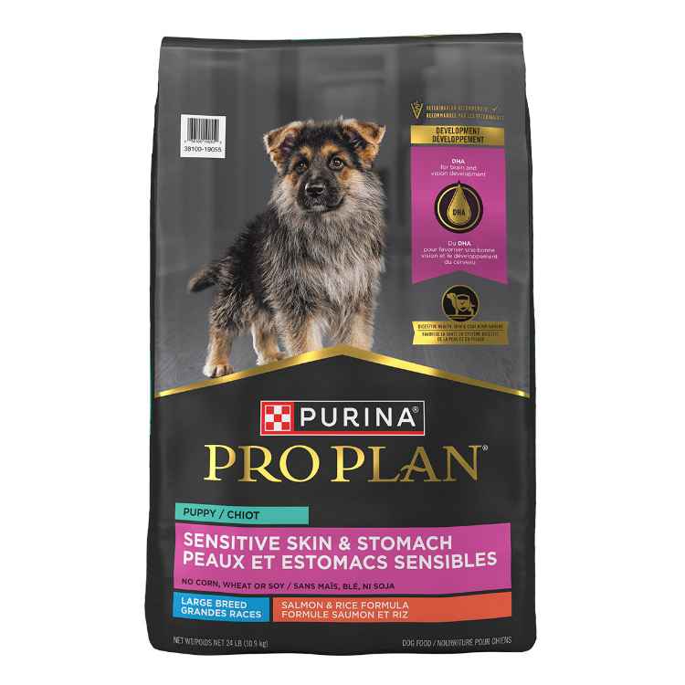 Picture of CANINE PRO PLAN PUPPY SENSITIVE SKIN & STOMACH LB SALMON - 10.9kg