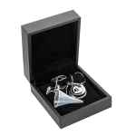 Picture of CREMATION JEWELRY PAWS on YOUR HEART PENDANT - Silver